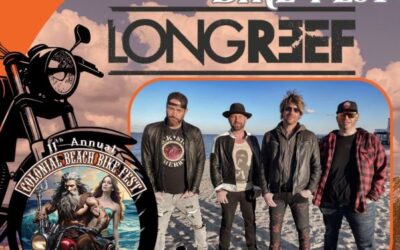Longreef Announced as Headliner for the 11th Annual Colonial Beach Bike Fest