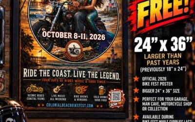 BIKE FEST POSTERS ARE HERE — AND THEY’RE BIGGER THAN EVER!